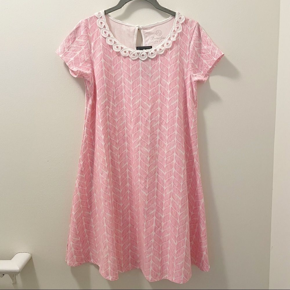 Lauren James Pink Caroline Dress -Size Small